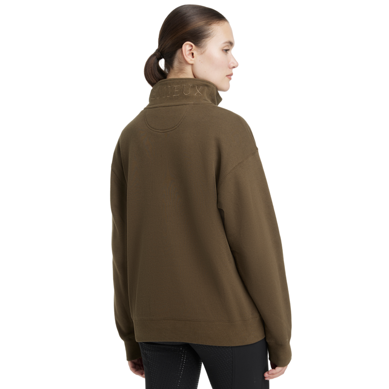 LeMieux Keira Quarter Neck Sweat in Alpine-3